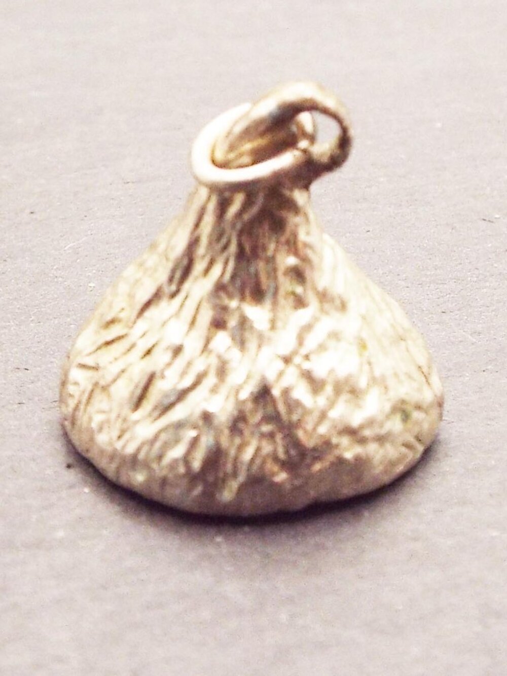 SWEET!!! HERSHEY KISS STERLING SILVER CHARM OR PENDANT 11